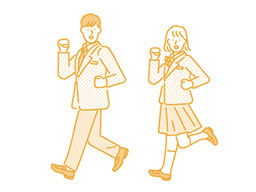 高校生のイラスト